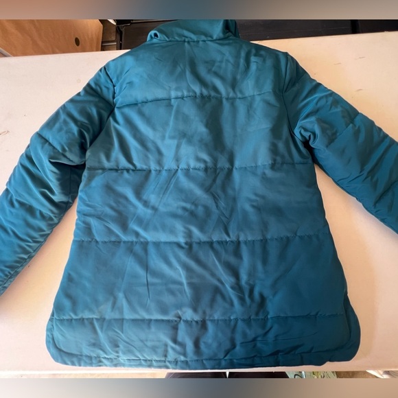 LOFT LADIES QUILTED PUFFER JACKET SIZE SMALL DARK TEAL COLOR. LIKE BRAND NEW. - Picture 2 of 12
